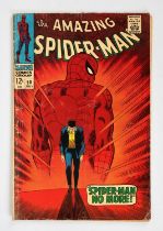 Marvel Comics: The Amazing Spider-man No. 50 featuring the 1st appearance of The Kingpin (1967).