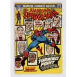 Marvel Comics: The Amazing Spider-Man No. 121 featuring the death of the Gwen Stacy (1974).