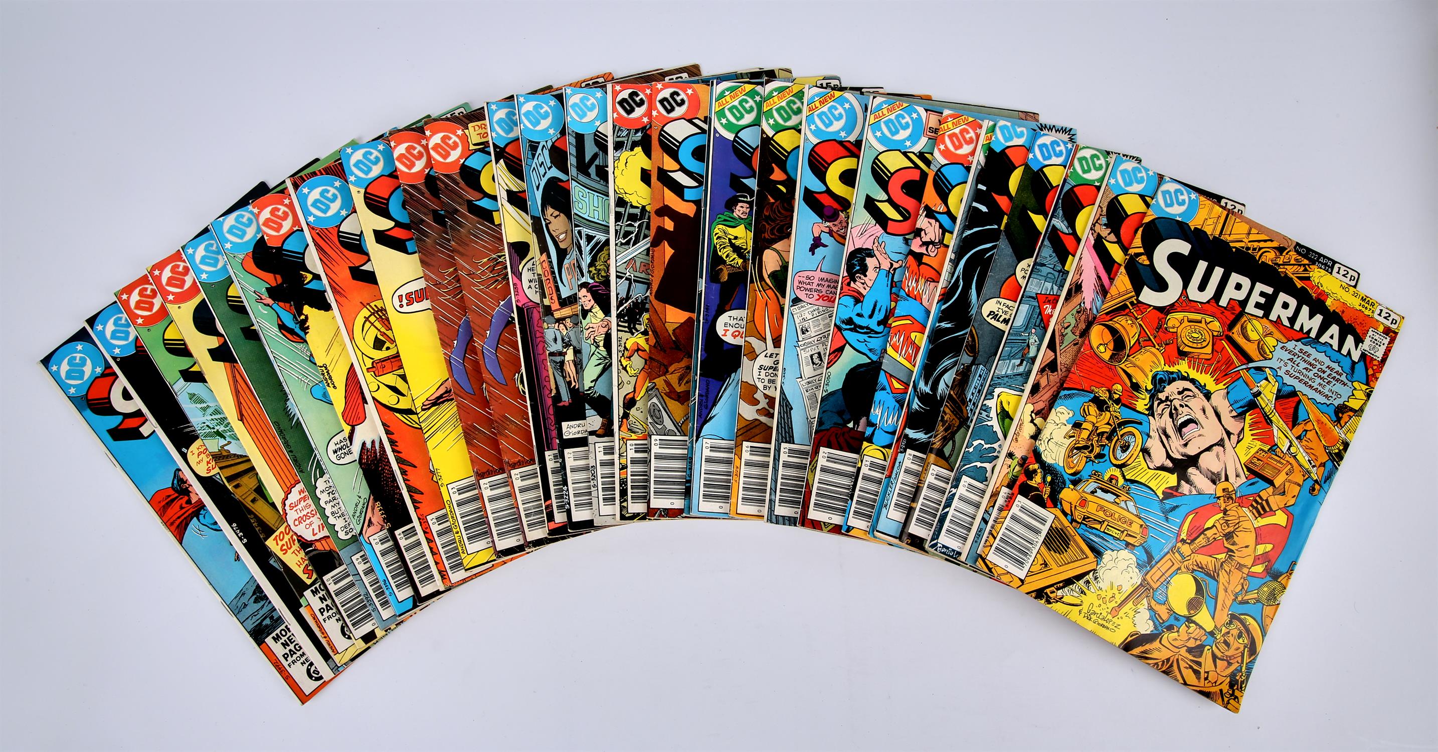 Superman: a large group of 110 comics including Silver-Age issues (DC comics, 1966 onwards). - Image 4 of 4