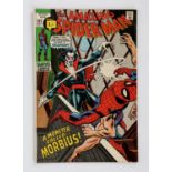 Marvel Comics: The Amazing Spider-Man No. 101 featuring the 1st appearance of Morbius (1974).