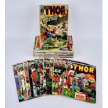 Marvel Comics: 51 The Mighty Thor issues featuring key issues (1966 onwards). This lot