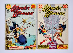 Wonder Woman Nos. 205, 206 featuring the 22n and 3rd appearance of Nubia and iconic bondage cover