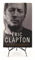 Eric Clapton The Autobiography - Signed copy from 2008. Signed inside in gold pen.