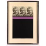 Peter Blake (British, b. 1932). Marilyn Monroe, Black, 2009 – Signed Limited edition silk