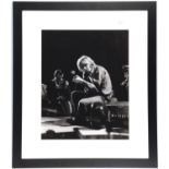 § David Redfern (British, 1936-2014). Brian Jones, black and white photograph. Signed by the