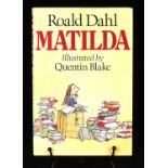 DAHL (Roald). Matilda, first edition hardback book, illustrated by Quentin Blake,