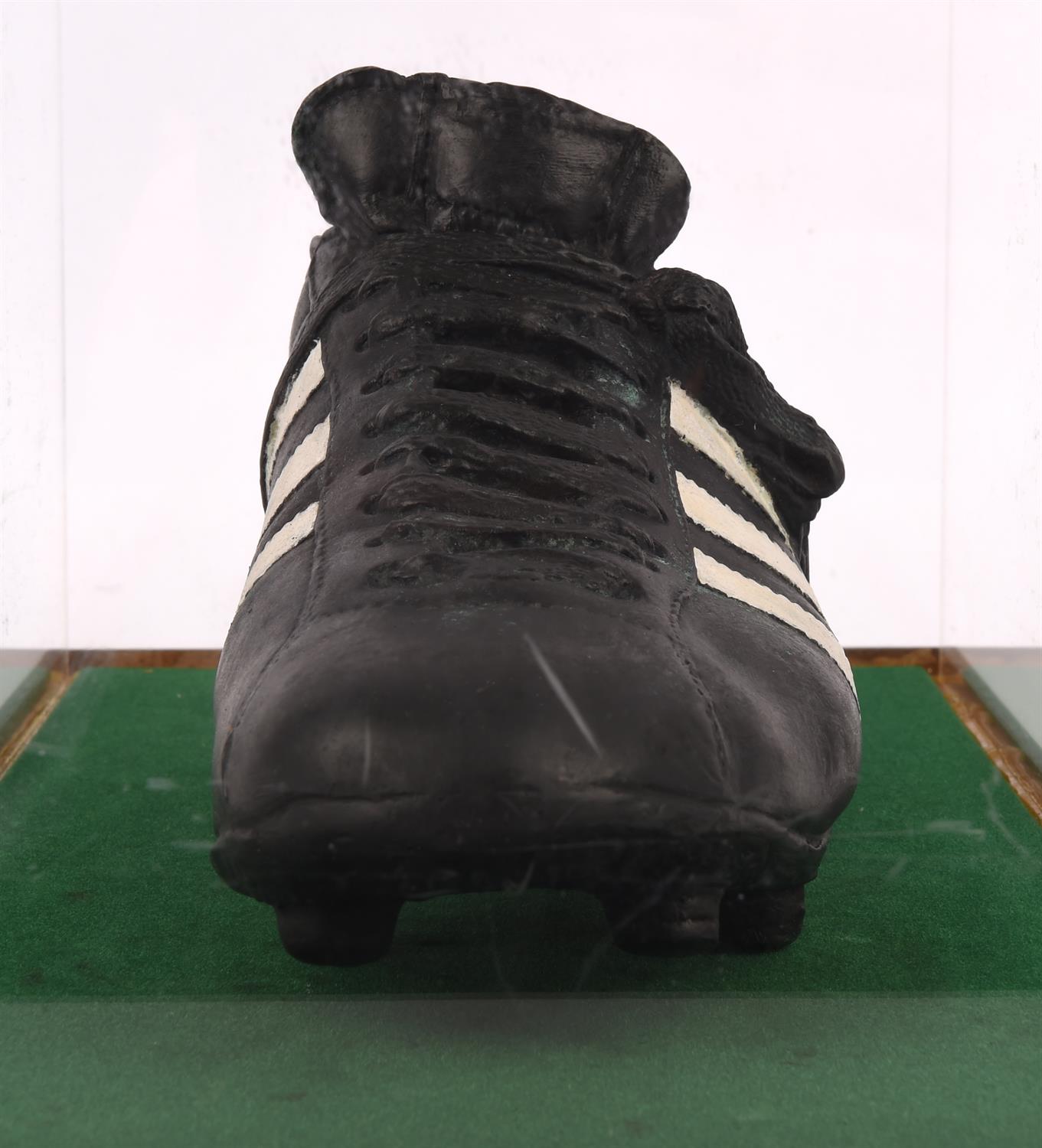 § Bobby Moore Limited Edition Bronze Football Boot. A life-sized sculpture replicating Bobby - Image 3 of 5