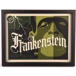 Tom Whalen: Frankenstein, Carl Laemmle Production, The Universal Monsters Limited Edition Print