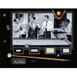 The Rat Pack - Large presentation display signed by four members Frank Sinatra, Dean Martin,