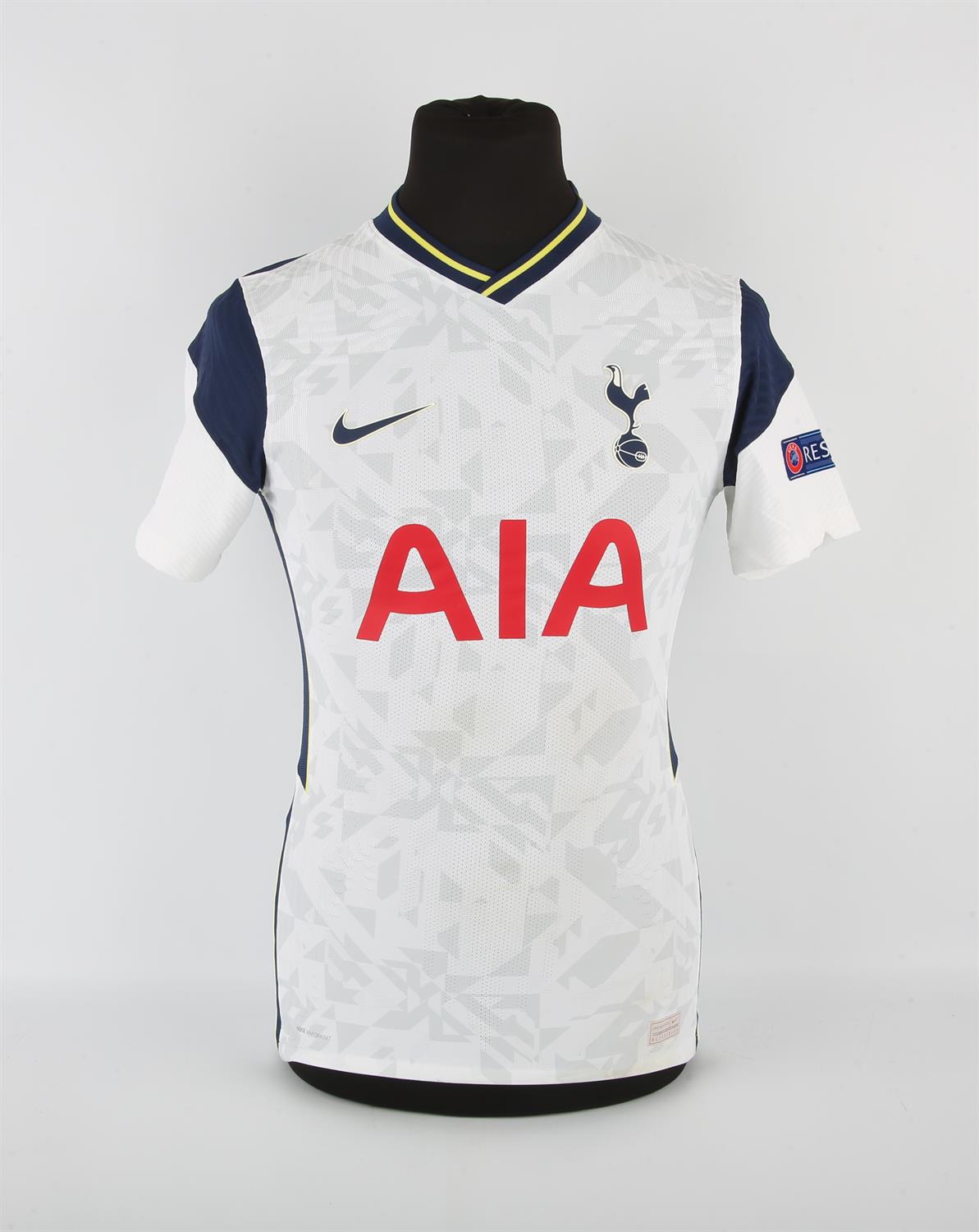 Tottenham Hotspur Football club, Regvilon (No.3) 2020-2021 Europa League kit. Bench worn 11 March - Image 2 of 2