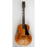 Avalon archtop acoustic guitar, circa 1930s.