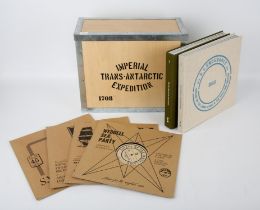 The Shackleton Box Set Collectors Edition. In presentation hessian lined crate marked Imperial