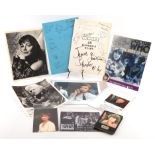 Autographs: Mostly Doctor Who. A small book containing many Doctor Who autographs such as Tom Baker,