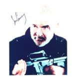 Sean Connery, Autographed colour publicity photograph, Signed in black pen, 8 x 9 ½ inches; with