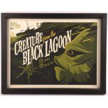 Tom Whalen: Creature from the Black Lagoon, The Universal Monsters (2013) Limited edition