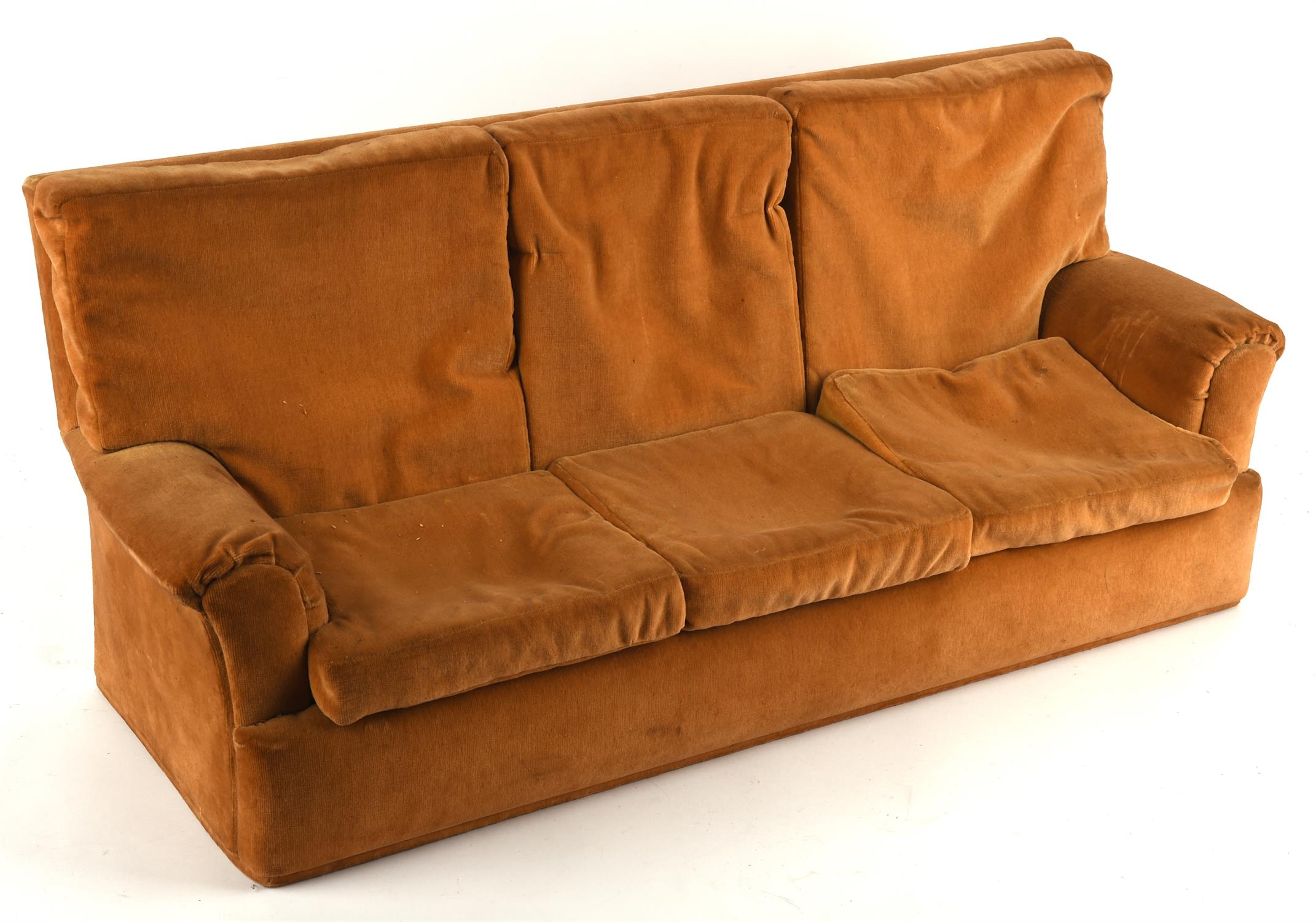 Gerry Anderson: The Secret Service (1969) - Original miniature Prop three-seater sofa, - Image 2 of 3