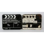 Two Film Clapperboards - One from the 1986 Richard Attenborough film A Marriage of Convenience and