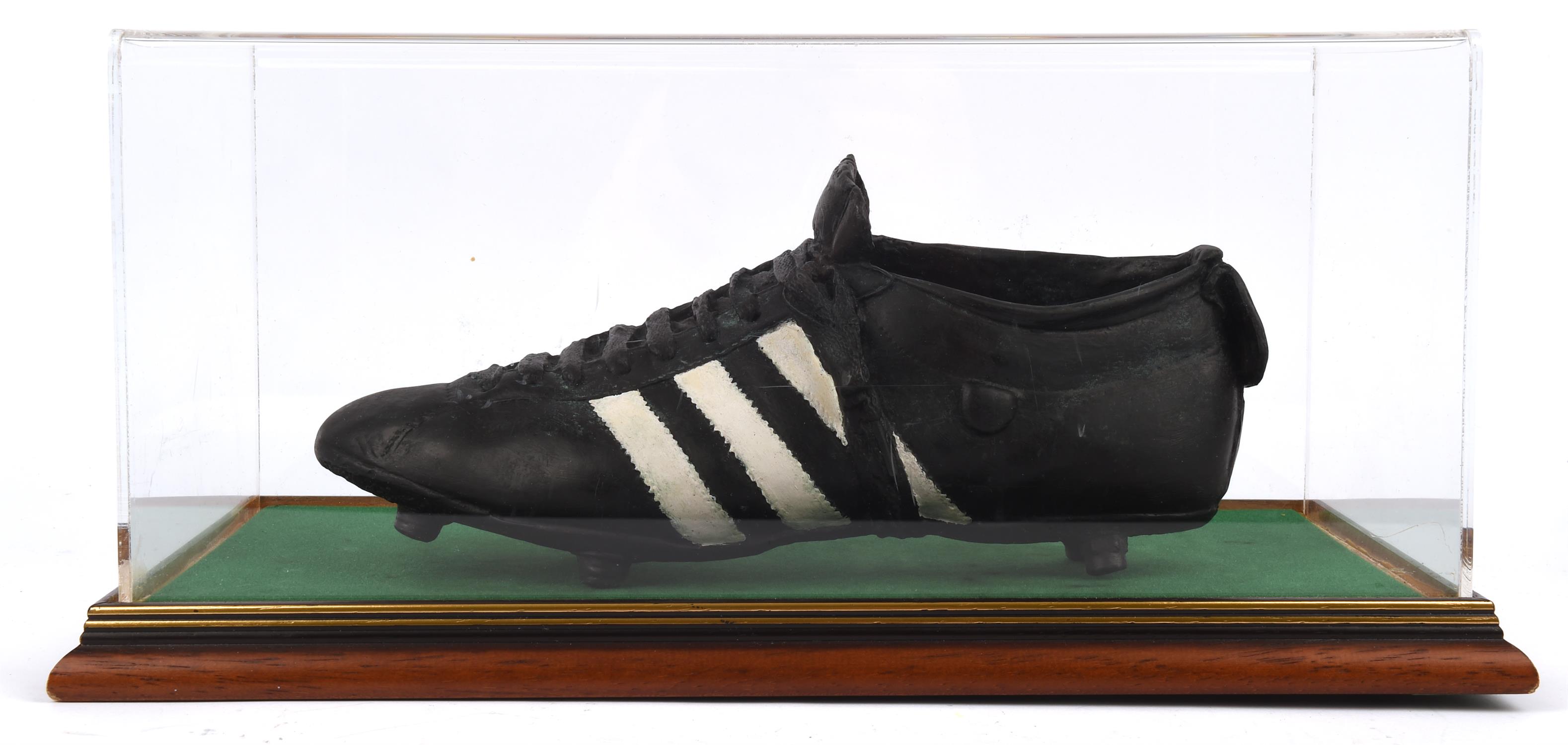 § Bobby Moore Limited Edition Bronze Football Boot. A life-sized sculpture replicating Bobby