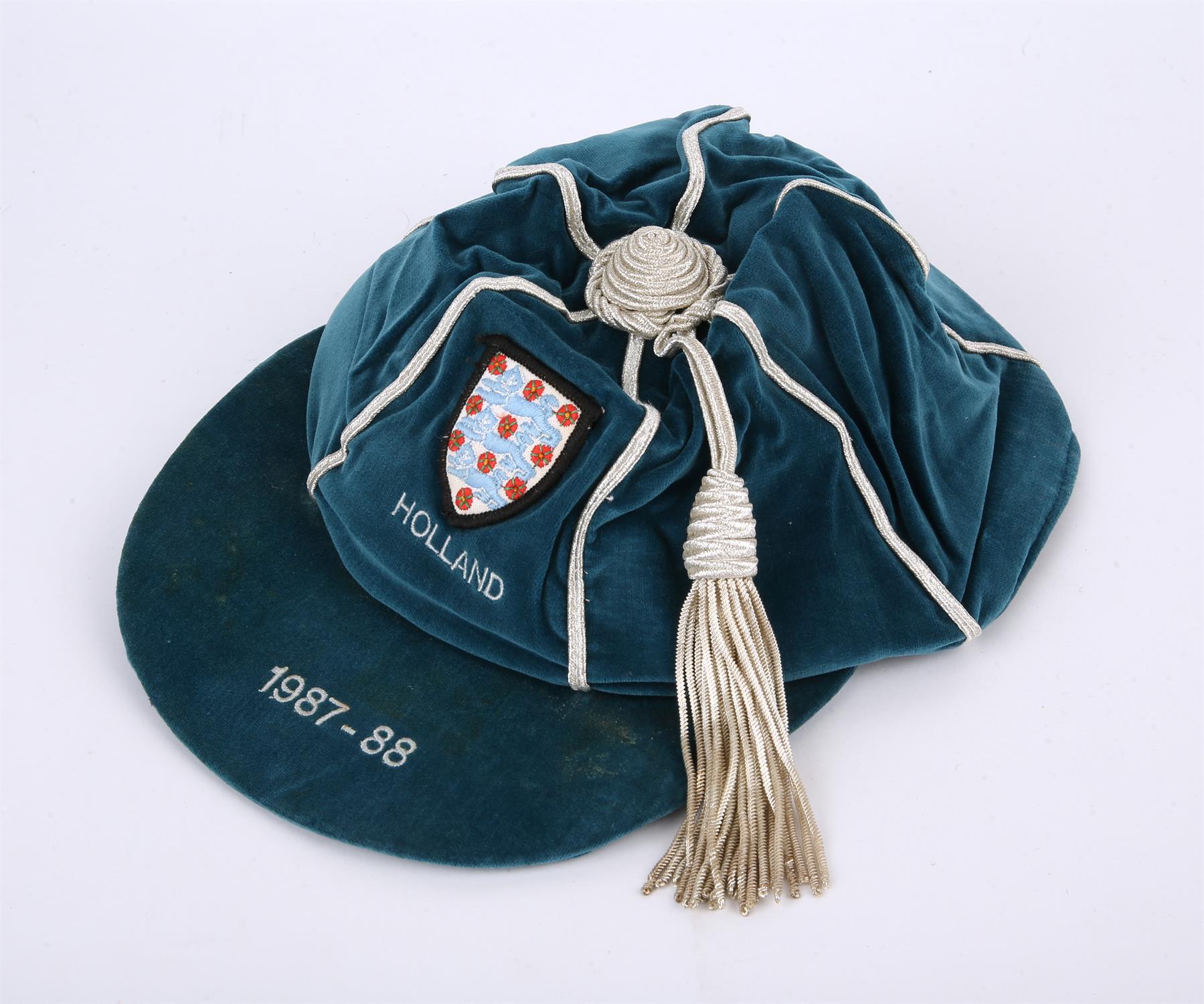 Peter Shilton England cap from the 1987-88 International friendly against Holland at Wembley