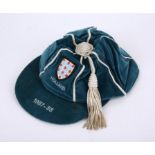 Peter Shilton England cap from the 1987-88 International friendly against Holland at Wembley