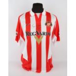 Sunderland A.F.C. Football club, Breen (No.5 -signed) Match worn 2003-2004 Season Shirt from 13