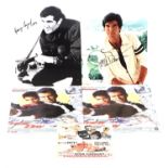 AMENDED DESCRIPTION. James Bond: Autographs - includes, Pierce Brosnan, possibly secretarial