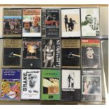 Cassette Tapes - Box of 40+ assorted music cassette tapes. Includes Fleetwood Mac, Pink Floyd,