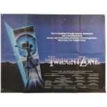 Eighteen British Quad film posters, titles include: The Twilight Zone; Psycho 2; Hollow Man;