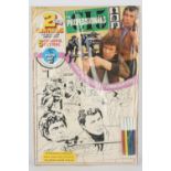 CI5 The Professionals - 2 Supa-posters poster art kit featuring Bodie and Doyle. Made by Thomas