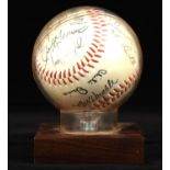 Baseball - various signatures / autographs, including Jack Clark, Mark Davis, Bill Jacky and many