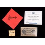 Tarantino props - Including Napkin and Matchbook from the Cockatoo Inn used in Jackie Brown and