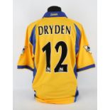 Southampton Football Club, Dryden (No.12) 2000-2001 season 3rd kit shirt. Match Worn.