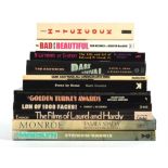 Film and related Books: Twelve US. and UK. mostly first edition hardback and paperbacks- Includes,