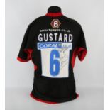 Saracens rugby shirt. 2006 - 2007. Paul Gustard (6) S/S. Signed. Match worn.