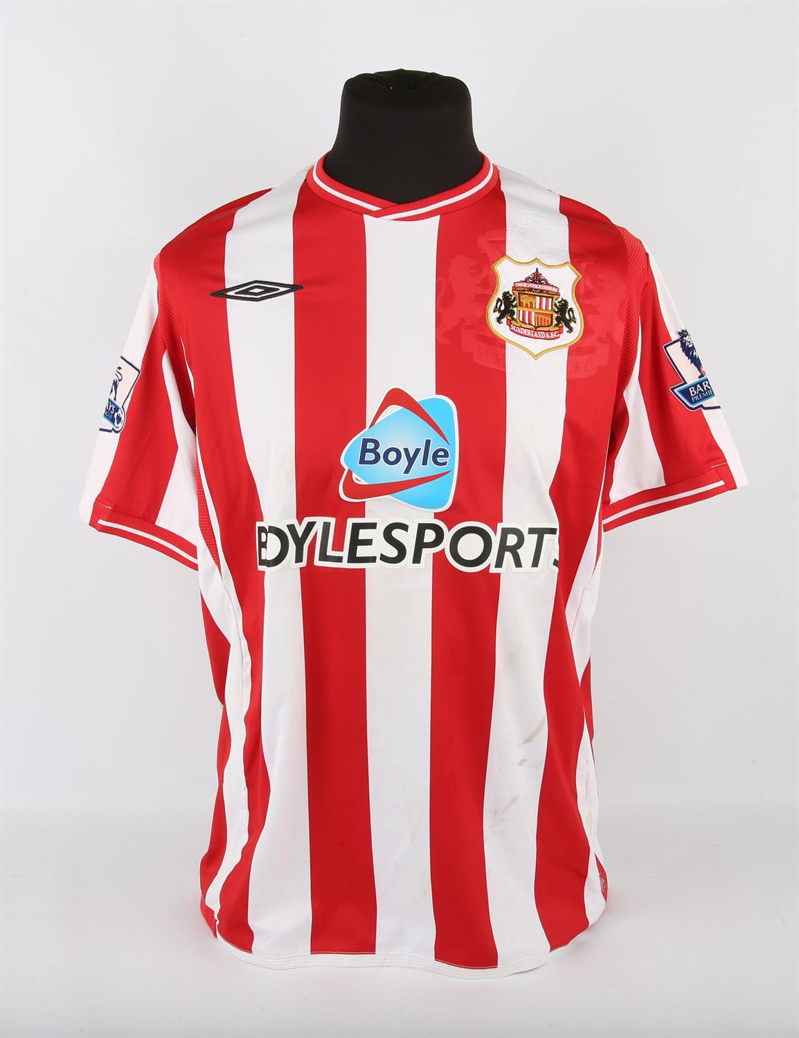 Sunderland A.F.C. Football club, Paulo Da Silva (No.22) 2009-2010 Season shirt, S/S. - Image 2 of 2