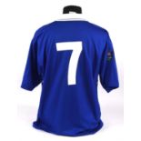 Peterborough United Football club, (No.7) Match worn during season 1998-1999 shirt S/S.