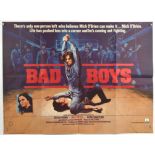 Nineteen British Quad film posters, titles include: Bad Boys; The Mercenaries; The Trap; Psycho 2;