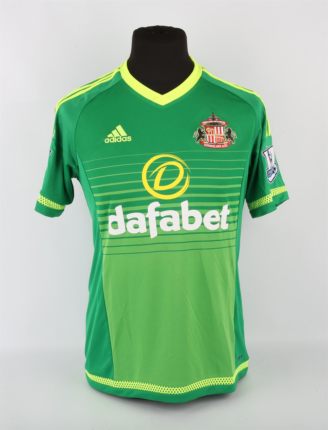 Sunderland A.F.C. Football club, Jeremain Lens (No.17) 2015-2016 Season shirt, S/S. - Image 2 of 2