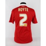 Middlesbrough Football club, Hoyte (No.2) Season shirt 2010-2011 Portsmouth 0 0 Middlesbrough on