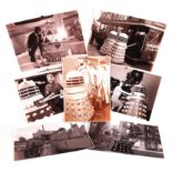 Doctor Who – Seven black and white publicity photographs, each 16 x 11 ¾ inches. (7)