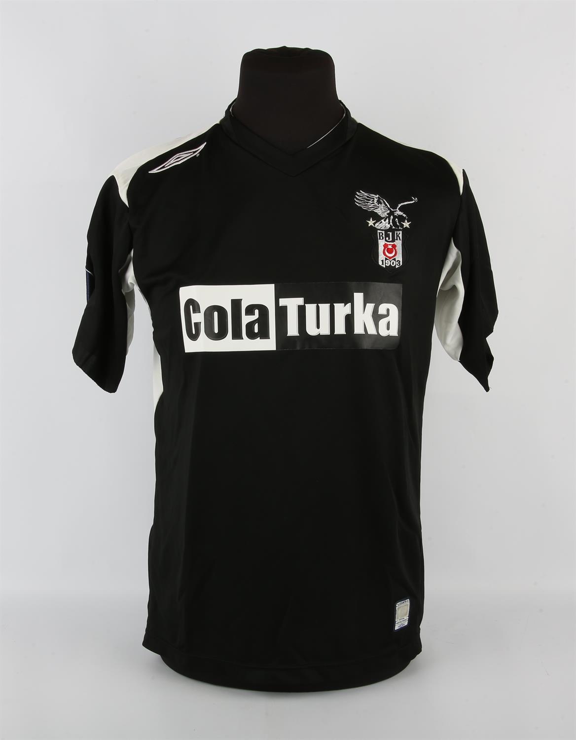 Besiktas FC UEFA Cup 2006 / 07, Nobre (11) shirt. S/S. Match worn 19 Oct 2006 Besiktas v Spurs. - Image 2 of 2