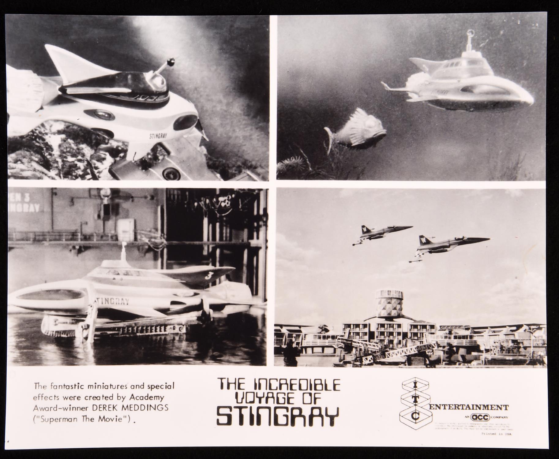 A selection of Gerry Anderson related photographs and digital prints. Various sizes,