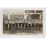 Football postcard. 6 x 4 inches. Notts County F.C. 1905-1906.