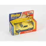 Dinky - The New Avengers - A boxed Dinky Purdey's TR7 from The New Avengers TV series, boxed.