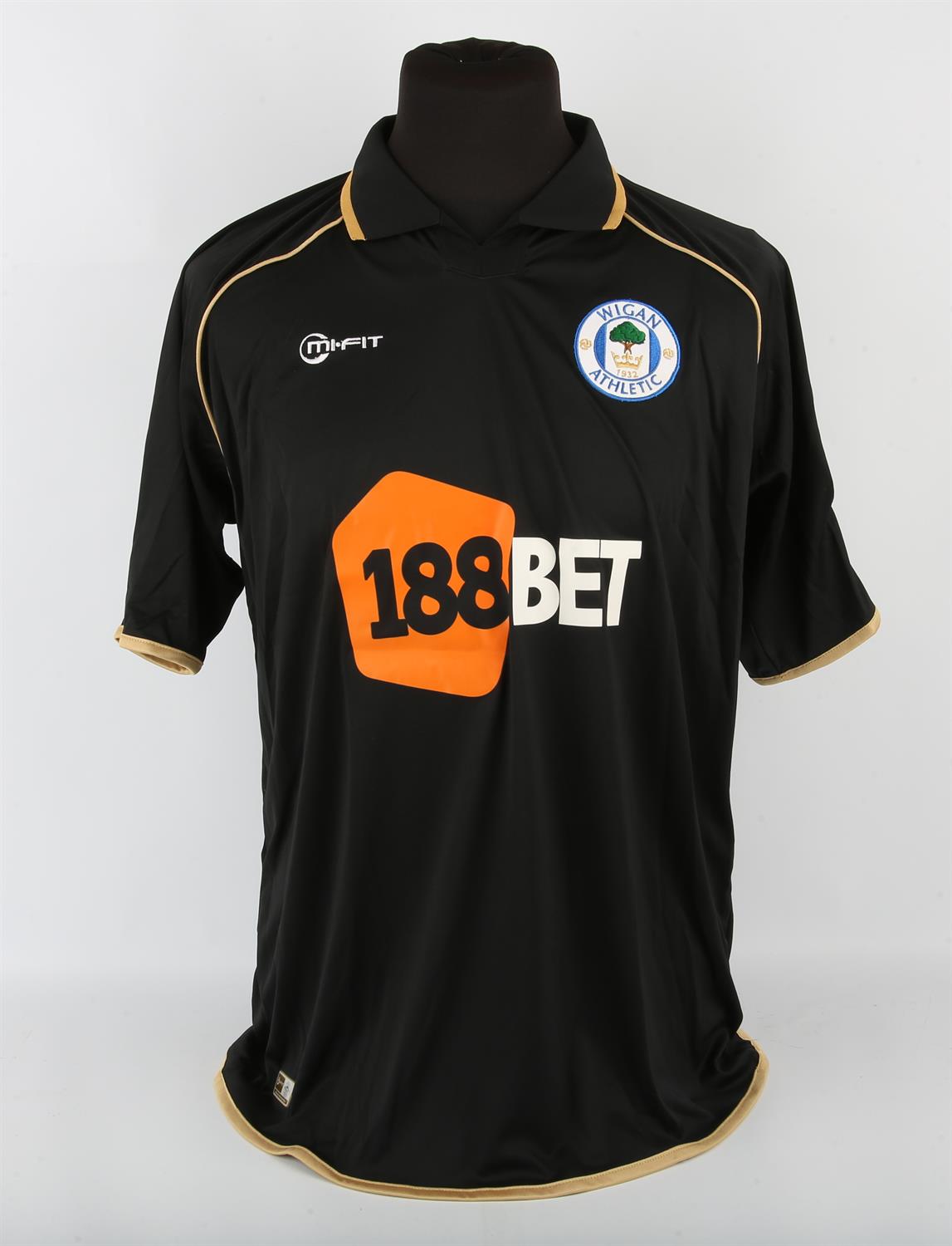 Wigan Athletic Football club, Gohouri (No.2) Season away shirt from 2010-2011, S/S. - Image 2 of 2