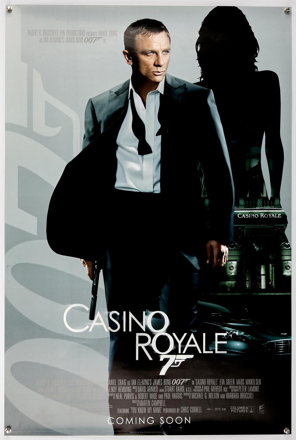 Commercial film poster collection, 14+ posters, titles include: Casino Royale x 2; Pyramid One