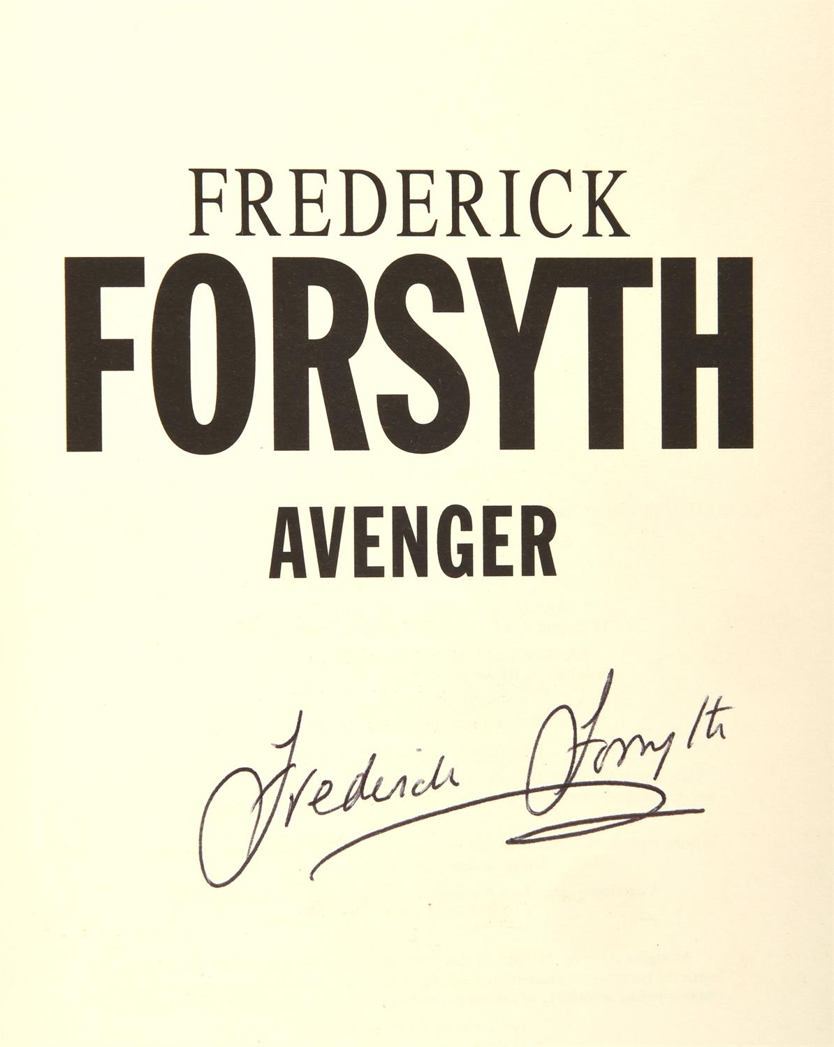 Frederick Forsyth and Dick Francis: Five Signed first edition hardback books - FORSYTH (Frederick). - Image 4 of 6