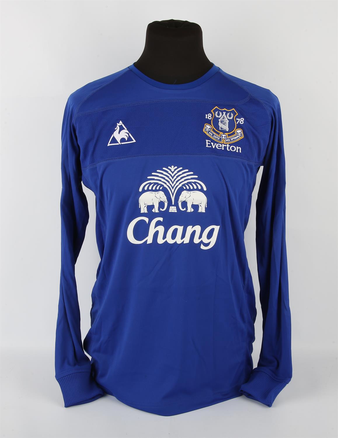 Everton Football club, Phil Neville (No.18 - signed on rear) Premier Season shirt from 2010-2011, - Image 2 of 2