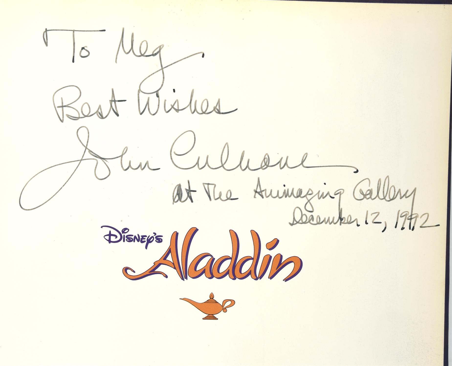 Walt Disney, Animation, and related – Five first edition hardback books, three of which are Signed - Image 2 of 4