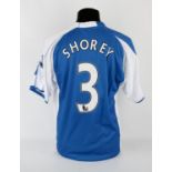 Reading Football club, Shorey (scored 38 mins) (No.3) Premier Season shirt from 2006-2007, S/S.